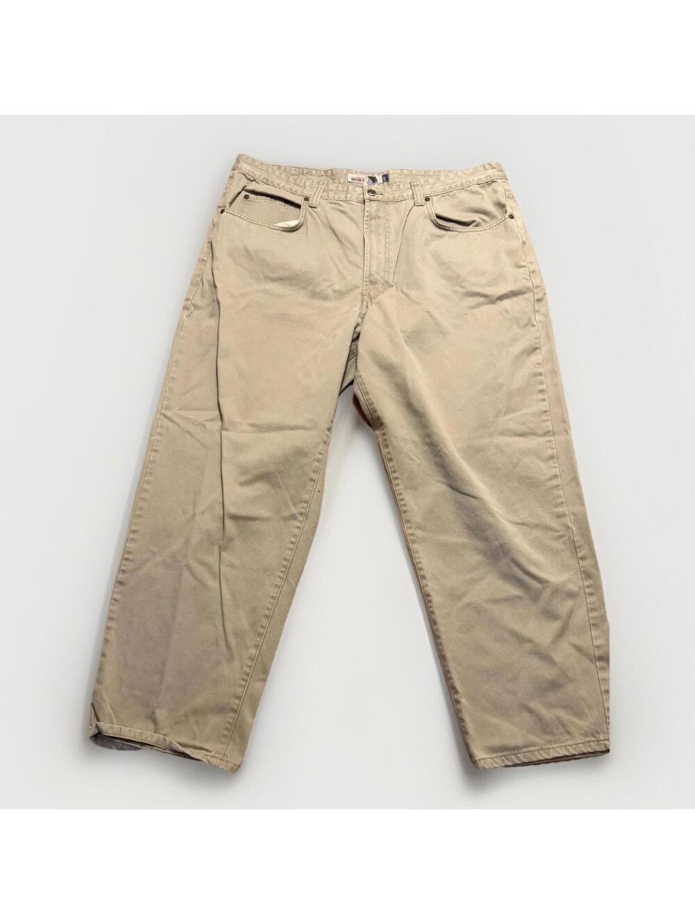 High Sierra Khaki Straight Leg Pants 42x30 100% Cotton Men’s